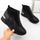 5. Rieker W N6361-00 RKR704 wedge ankle boots