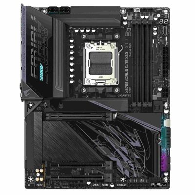7. GIGABYTE X870E AORUS ELITE X3D AMD X870E Socket AM5 ATX