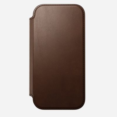 6. Nomad NM014209858 Cell Phone Case 16 cm (6.3") Folio Brown