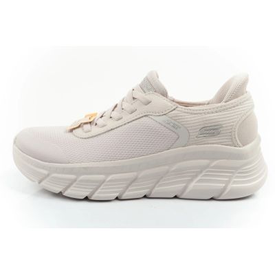 2. Skechers women's sports shoes Bobs B Flex SLIP-INS ecru comfortable