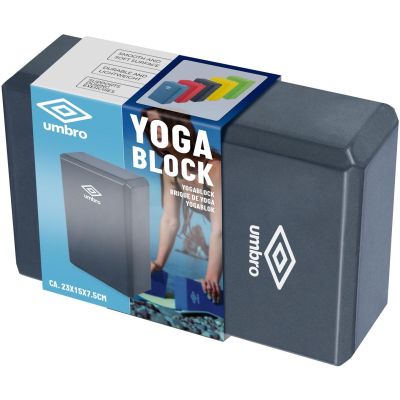 UMBRO BLOCK CUBE FOR EXERCISES YOGA PILATES FITNESS BLACK