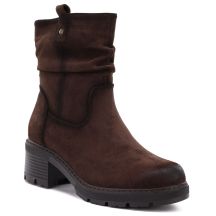 Women's insulated ankle boots, brown, S.Barski HY62-8100