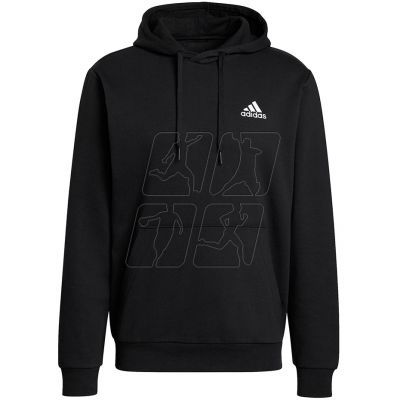 9. Adidas Essentials Fleece M GV5294 sweatshirt