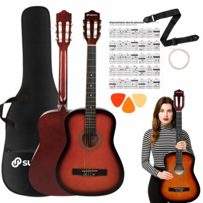 14. SUPRIMO CGS2 SB - 4/4 classical guitar, sunburst