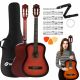 14. SUPRIMO CGS2 SB - 4/4 classical guitar, sunburst
