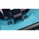 16. Makita DLM480Z Lawn Mower Push-Type Lawn Mower Battery Black, Turquoise