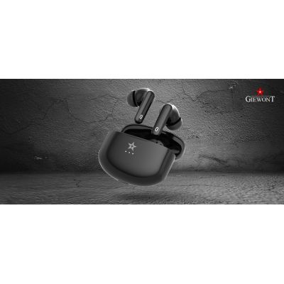 10. GIEWONT RealSound PRO ANC ENC GWS800-1 Wireless Headphones Black