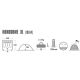 5. Tent High Peak Monodome 4 blue gray 10164