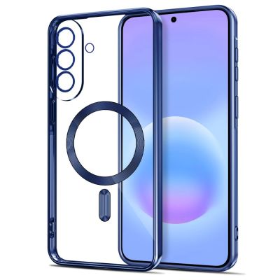 2. Tech-Protect MagFlex MagSafe Case for Samsung Galaxy A57 5G - Transparent Blue