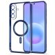 2. Tech-Protect MagFlex MagSafe Case for Samsung Galaxy A57 5G - Transparent Blue