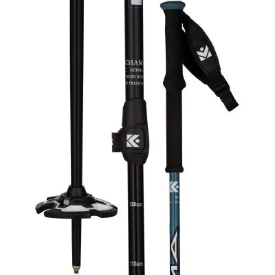 3. KERMA Cham 12 Telescopic Ski Poles