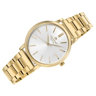 3. Giewont Sapphire Gold Silver Women's Watch GW2360-B2
