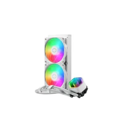 Cooler Master MasterLiquid 240 Core II White Processor Liquid Cooling Kit 12cm White