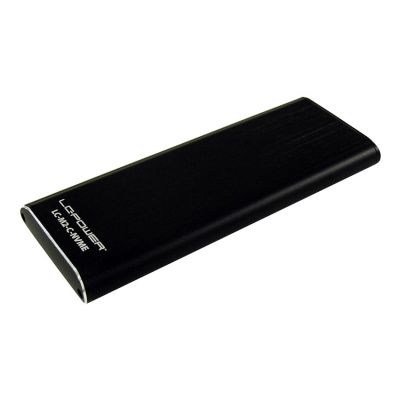 5. LC-Power LC-M2-C-NVME Hard Drive Enclosure SSD Case Black M.2