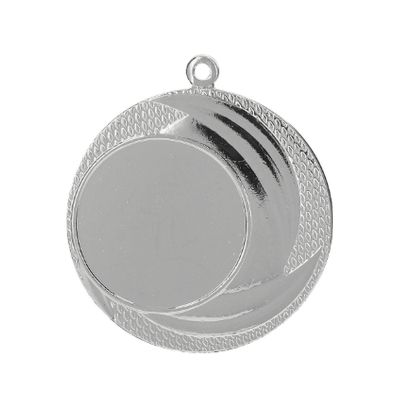 Silver general medal with space for an emblem, 25 mm steel