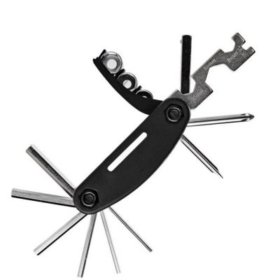 4. Rockbros GJ1601 16-in-1 Multi-Tool for Bicycle Repair - Black