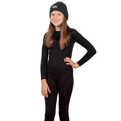 24. Alpinus Active Set thermal underwear black and gray Jr GT43204