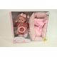 BAYER Reborn Doll 38cm + carrier 93827AP 21644