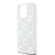 6. DKNY Liquid Glitter Multilogo case for iPhone 15 Pro Max - white