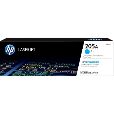 22. HP 205A original cyan LaserJet toner cartridge