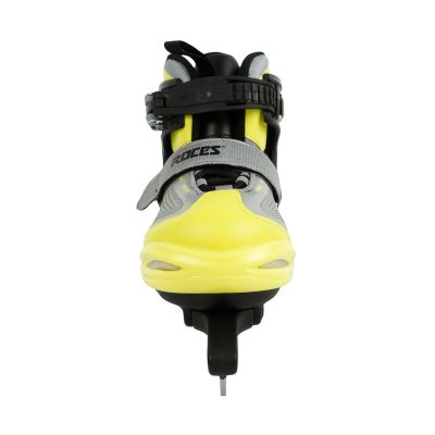 10. Roces Moody Ice X Ice Skates Black and Lime 450743 001