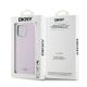 9. DKNY Liquid Silicone Small Metal Logo MagSafe Case for iPhone 14 Pro Max - Pink