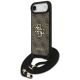 2. Guess 4G Big Logo Cord Stap Crossbody Case for iPhone 17 Air - Brown