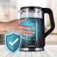 14. ELDOM CORDLESS KETTLE WITH TEMPERATURE REGULATION C560 NUVIA 2000W 1.7 L, LED DISPLAY, WATER TEMPERATURE REGULATION