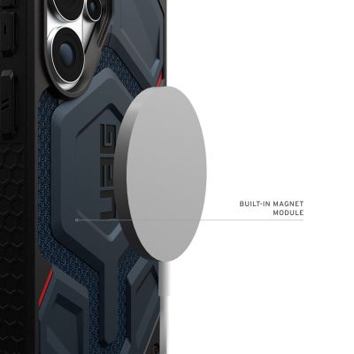 3. Urban Armor Gear Monarch Pro Kevlar Cell Phone Case 17.5 cm (6.9") Dark Blue