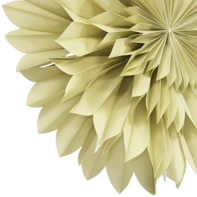 9. 3D DECORATIVE HANGING PAPER STAR 50CM GREEN