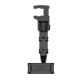 9. Adjustable car rearview mirror holder for smartphone black