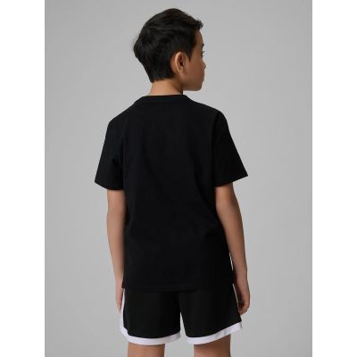 2. Boys' Plain Regular-Fit T-Shirt 4F 4FJRMM00TTSHM3596-20S