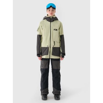 11. Women's 10000 membrane snowboard jacket 4F 4FWAW24TTJAF587-44S