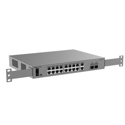 5. POE SWITCH RG-ES220GS-P-V2, 16-PORT + 2X UPLINK + 2X SFP REYEE