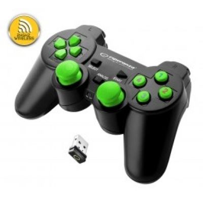 3. Esperanza GLADIATOR EGG108G Wireless Gamepad (PC, PS3; black)