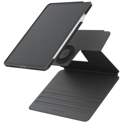 5. Uniq Rovus Snapmount Magnetic 360 Rotating Detachable Case for iPad Air 13" 2024 / 2025 - Gray