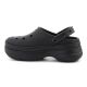 4. CROCS CLASSIC STACKED CLOG BLACK/BLACK 211355-060