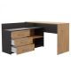 2. DANY CORNER DESK ANTHRACITE ARTISAN SET