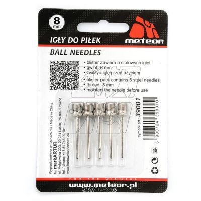 2. Meteor 8mm 39001 ball needles