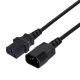 GEMBIRD PC-189-VDE Cable (C13 / IEC C13 / IEC 320 C13 – C14; 1.8 m; black)