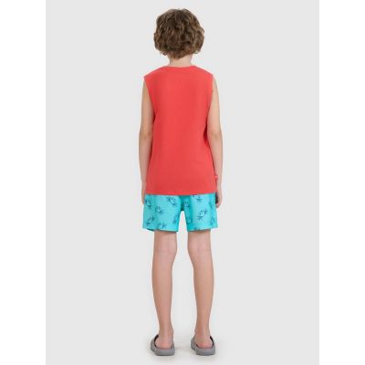 5. Boys' boardshorts 4F 4FJWSS25UBDSM121-47A
