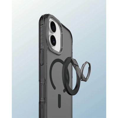 7. AmazingThing Titan Pro Grip Ring Set Case for iPhone 17 Compatible with MagSafe - Black