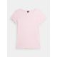 4. Women's regular plain T-shirt 4F 4FMM00TTSHF731-56S