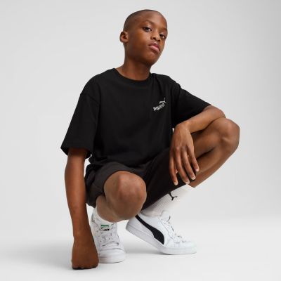 5. Puma ESS Small No. 1 Logo Relaxed Tee for Kids Black 684920 01