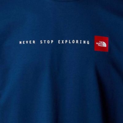 3. The North Face S/S Never Stop Exploring Tee M NF0A87NSD1R