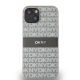3. DKNY Leather Mono Stripe & Metal Logo case for iPhone 15 / 14 / 13 - beige