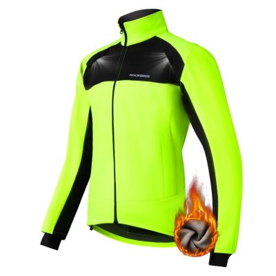 Rockbros men's jacket YPW055 black-fluorescent XL
