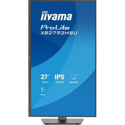 4. iiyama ProLite XB2793HSU-B1 computer monitor 68.6 cm (27") 1920 x 1080 px Full HD LED Black