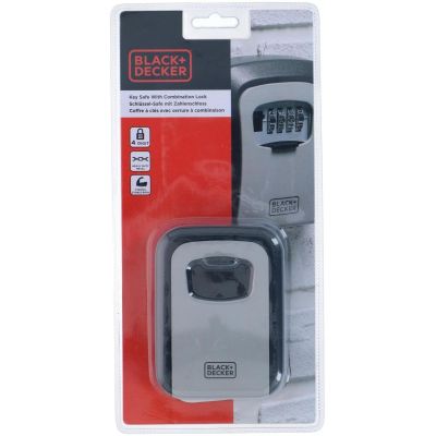 17. KEY SAFE BOX WITH 4-DIGITAL COMBINATION BLACK + DECKER