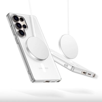 2. Tech-Protect MagSlim MagSafe Case for Samsung Galaxy S25 Ultra - Clear